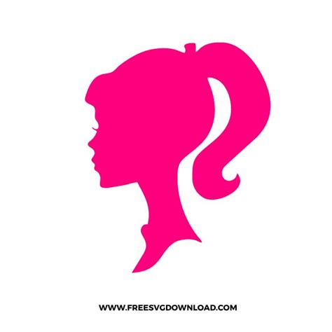 free barbie silhouette|barbie silhouette free download.